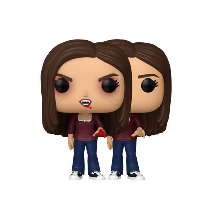 Elena Gilbert Funko Pop! #1976 Chase and Common Bundle featuring both collectible variants out-of-box from The Vampire Diaries