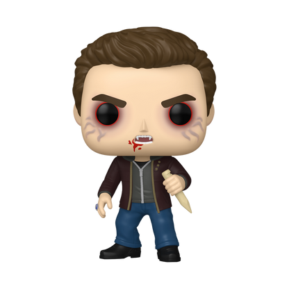 Stefan Salvatore Funko Pop! #1977 Chase variant stock photo out-of-box from The Vampire Diaries