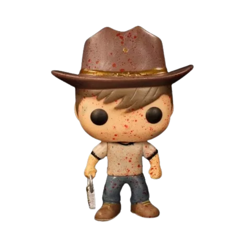 Carl Funko Pop! #97 7 Eleven Exclusive stock photo out-of-box The Walking Dead