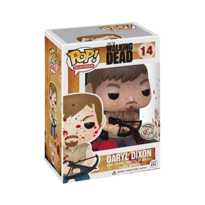 Daryl Dixon Funko Pop! #13 Harrison's Exclusive stock photo in-box The Walking Dead