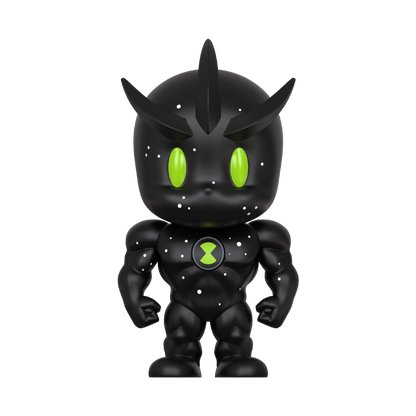 Alien X Sparkly Jerk Face Thrilljoy PIX! stock photo out-of-box from Ben 10: Alien Force