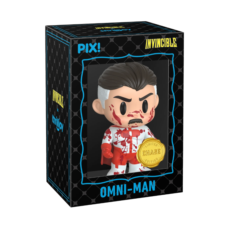 Omni-Man Hero Stance Chase Thrilljoy PIX! stock photo in-box from Invincible