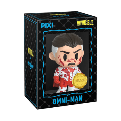Omni-Man Hero Stance Chase Thrilljoy PIX! stock photo in-box from Invincible