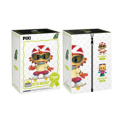 Otto Rocket 2026 Summer Event Thrilljoy PIX! stock photo box front and back from Rocket Power