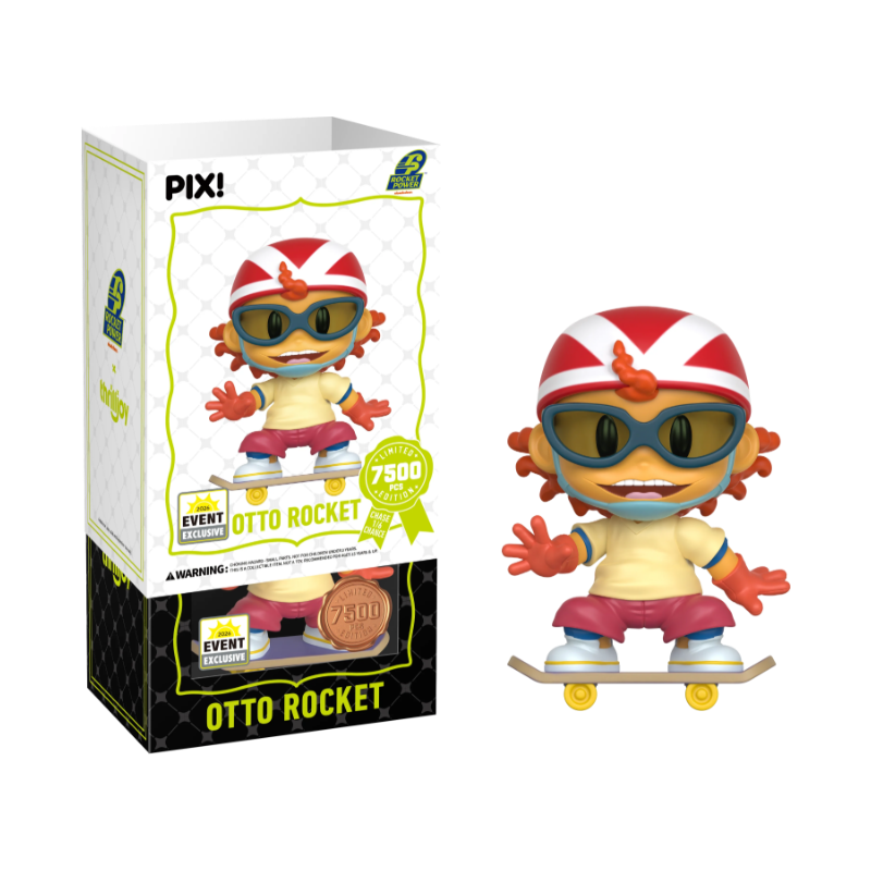 Otto Rocket 2026 Summer Event Thrilljoy PIX! stock photo with sleeve from Rocket Power