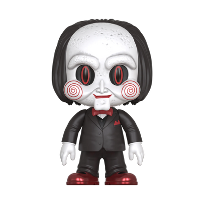 Billy the Puppet Jigsaw's Messenger Thrilljoy PIX! Hot Topic Scare Fair 2026 Exclusive stock photo out-of-box from Saw