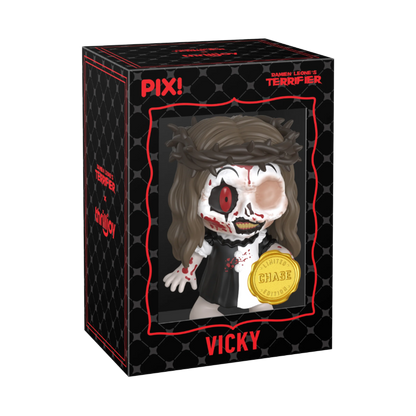 Vicky Chase Thrilljoy PIX! stock photo in-box from Terrifier