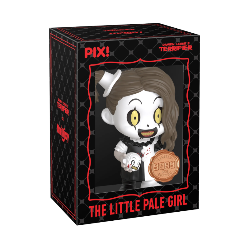 The Little Pale Girl The Entity Thrilljoy PIX! stock photo in-box from Terrifier