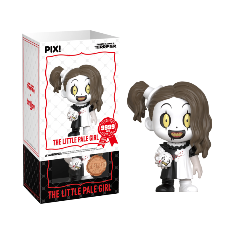 The Little Pale Girl The Entity Thrilljoy PIX! stock photo with sleeve from Terrifier