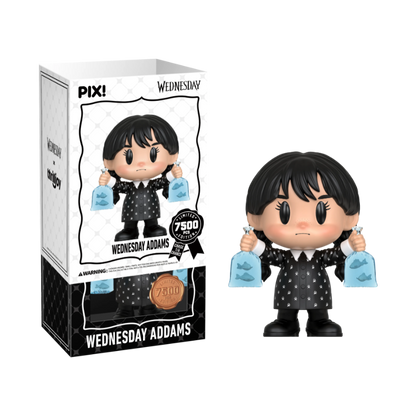 Wednesday Addams The Grim Reaper Barbie Thrilljoy PIX! stock photo with sleeve from Wednesday
