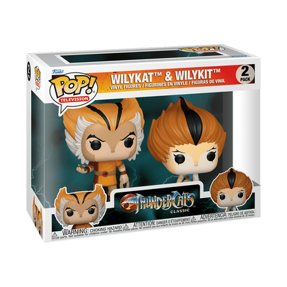 Thundercats Wilykat Wilykit 2 Pack Funko Pop Packaging