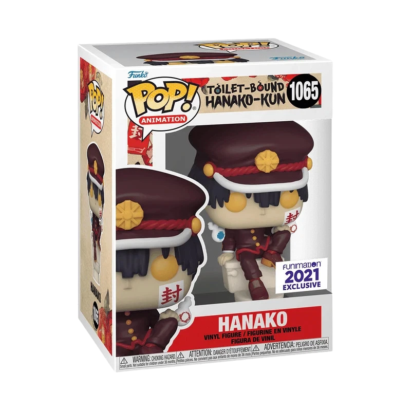 Hanako Funko Pop! #1065 Funimation Exclusive 2022 stock photo in-box from Toilet-Bound Hanako-Kun