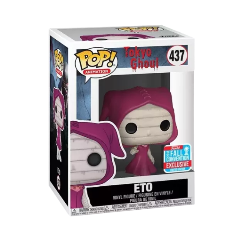 Eto Funko Pop! #437 New York Comic Con 2018 Shared Exclusive stock photo in-box from Tokyo Ghoul