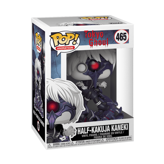 Half-Kakuja Kaneki Funko Pop! #465 stock photo in-box from Tokyo Ghoul