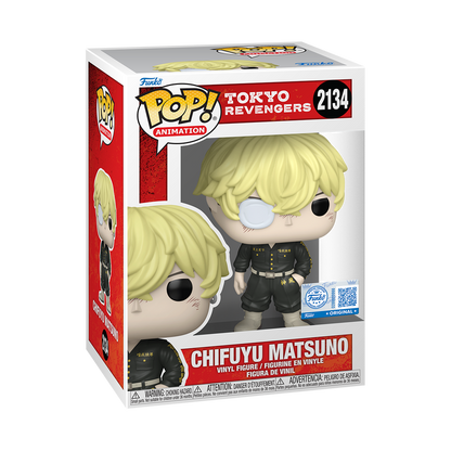 Chifuyu Matsuno Funko Pop! #2134 Exclusive stock photo in-box from Tokyo Revengers