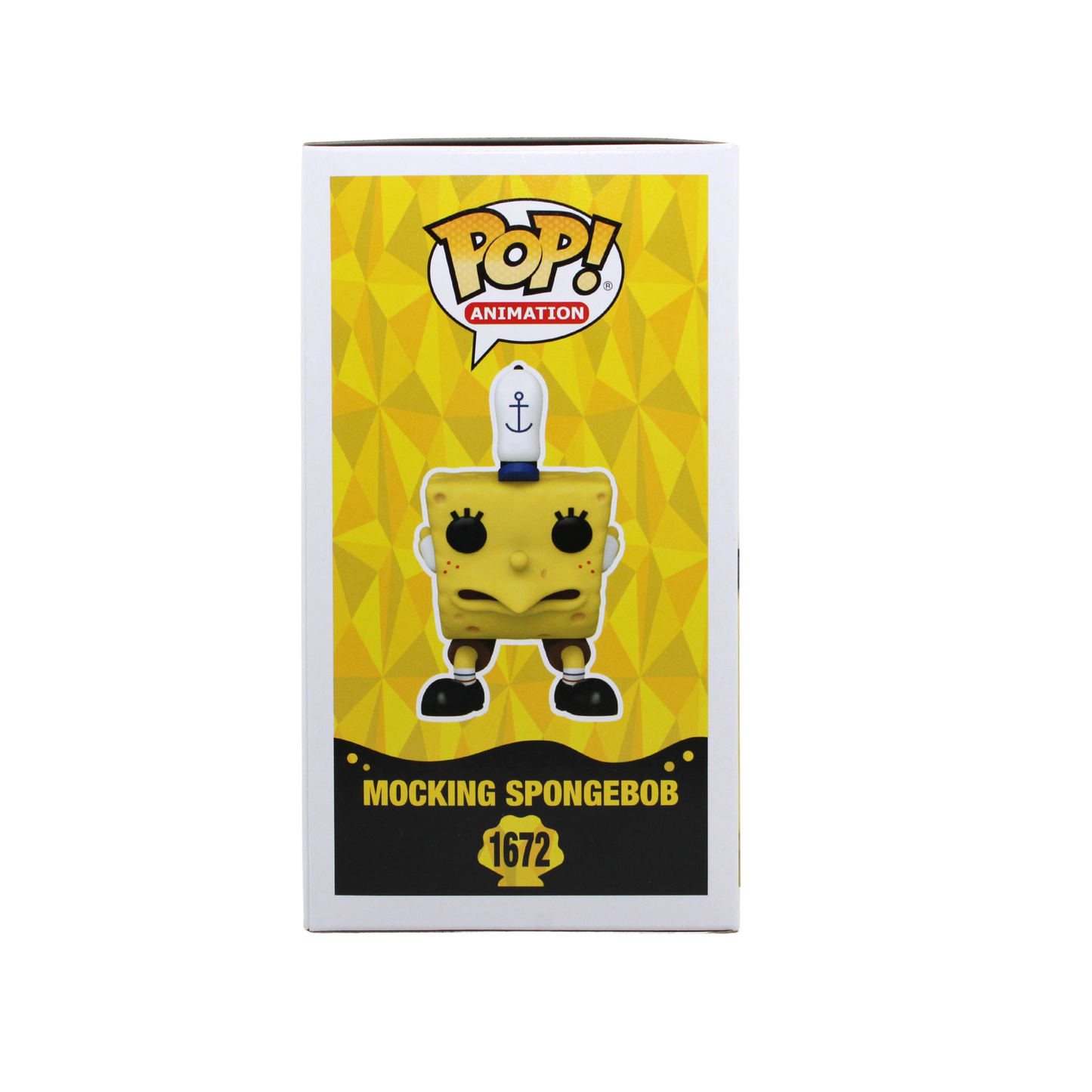 Tom Kenny Signed Mocking Spongebob Funko Pop Hot Topic Exclusive Figure Left Side