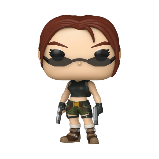 Lara Croft Funko Pop! #1194 Angel of Darkness stock photo out-of-box from Tomb Raider