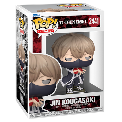 Jin Kougasaki Funko Pop! #2441 stock photo in-box from Tougen Anki
