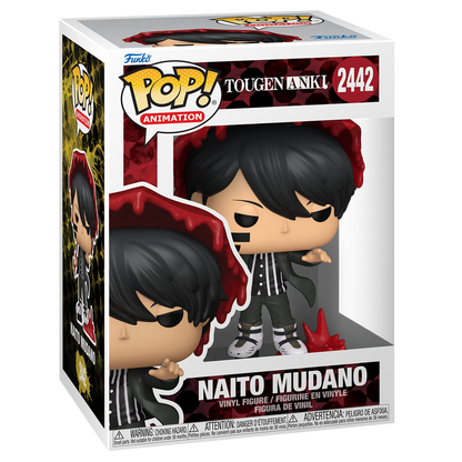 Naito Mudano Funko Pop! #2442 stock photo in-box from Tougen Anki