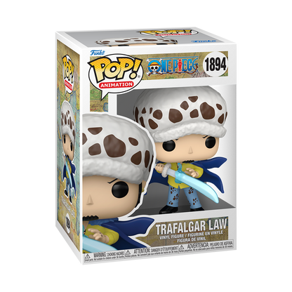 Trafalgar Law One Piece Funko Pop Packaging