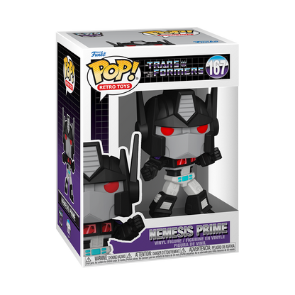 Nemesis Prime Funko Pop! #167 in box packaging from Transformers