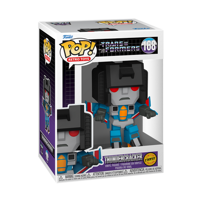 Thundercracker Funko Pop! #168 Chase in box packaging from Transformers