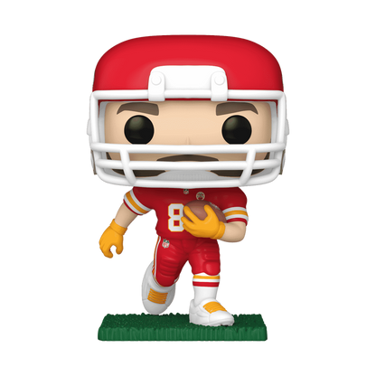 Travis Kelce NFL Kansas City Chiefs Funko Pop Figure Running Holding Football