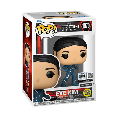 Eve Kim Funko Pop #1970 Glow in the Dark Limited Edition in box packaging