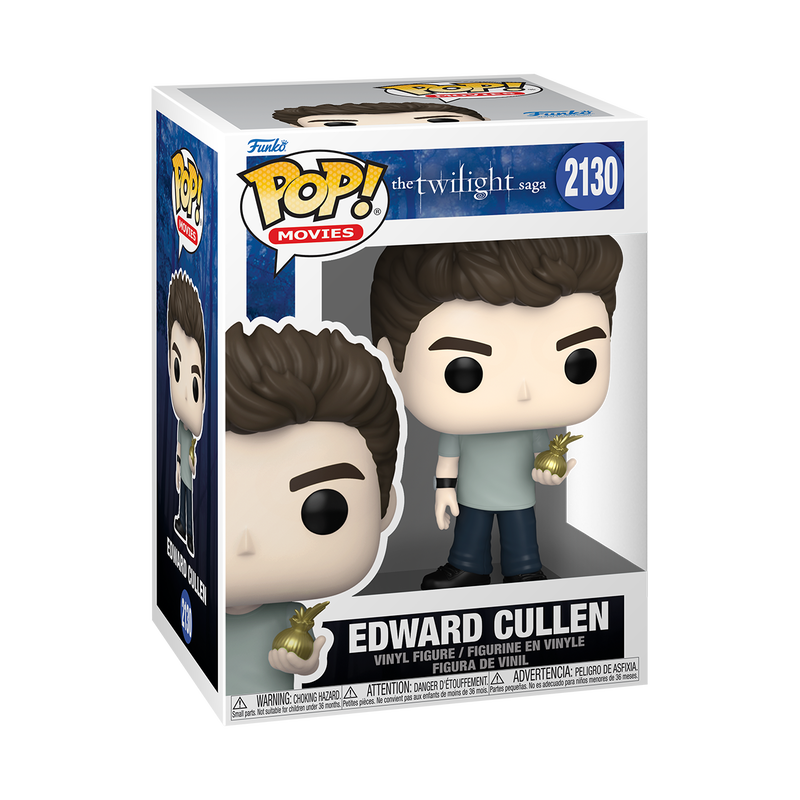 Edward Cullen Funko Pop! #2130 stock photo in-box from The Twilight Saga
