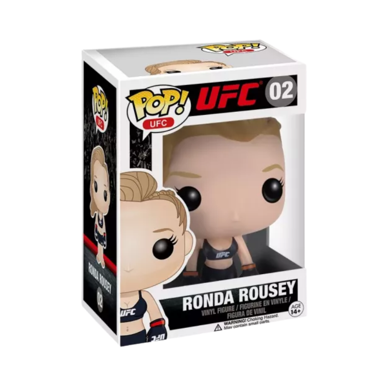 Ronda Rousey Funko Pop! #02 stock photo in-box from UFC