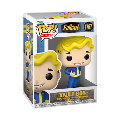 Funko Pop! Fallout Vault Boy #1767 Funko Pop box packaging front view