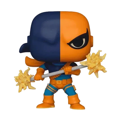 WB100 Deathstroke Funko Pop! #477 Funko Exclusive vinyl figure out of box