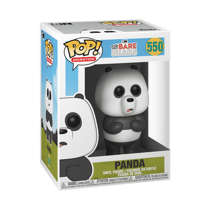 Panda Funko Pop! #550 stock photo in-box from We Bare Bears
