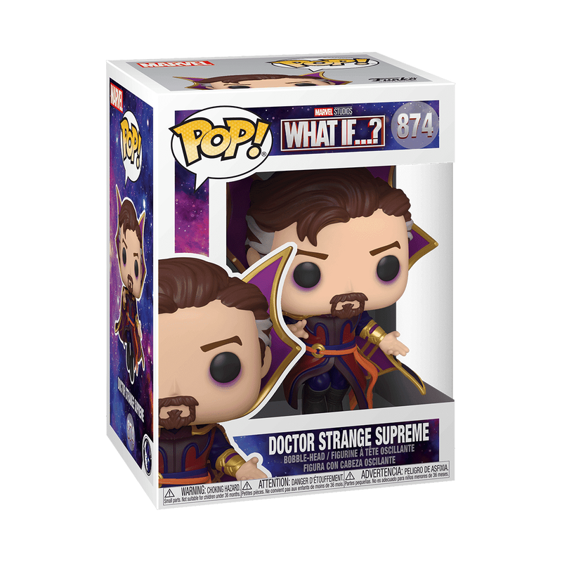 What If? Doctor Strange Supreme Funko Pop Packaging