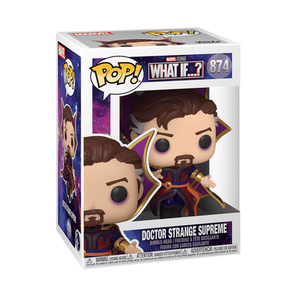 What If? Doctor Strange Supreme Funko Pop Packaging