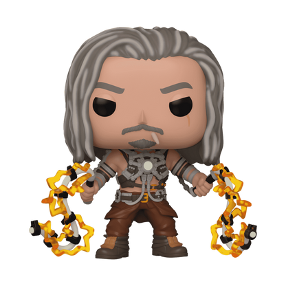 Whiplash Ivan Vanko Infinity Saga Funko Pop Figure Holding Electrified Whips