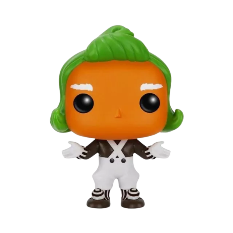 Oompa Loompa Funko Pop! #254 stock photo out-of-box from Willy Wonka & The Chocolate Factory
