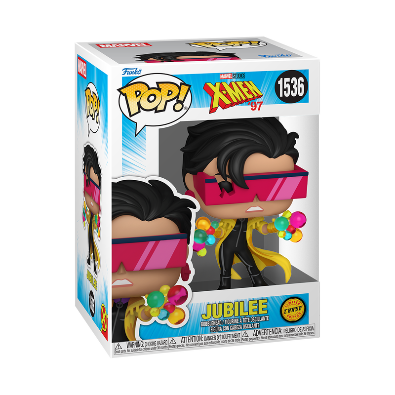 X-Men '97 Jubilee Chase Funko Pop Packaging