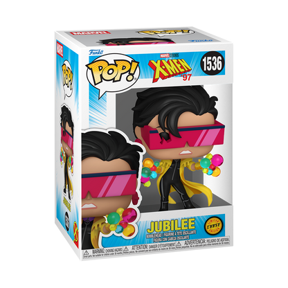 X-Men '97 Jubilee Chase Funko Pop Packaging