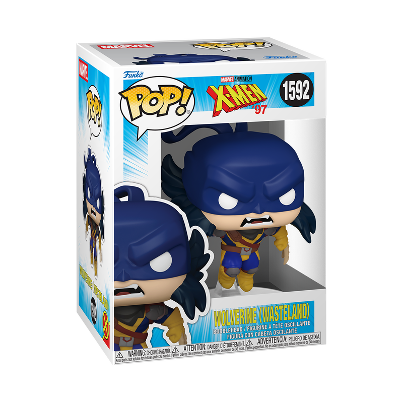 Wolverine (Wasteland) Funko Pop! #1592 stock photo in-box from X-Men '97