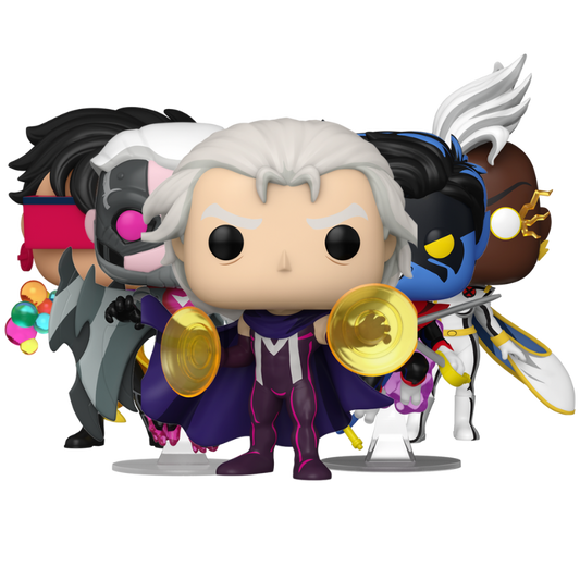 X-Men '97 Bastion Nimrod Storm Nightcrawler Magneto Jubilee Funko Pop Plus Figure Set