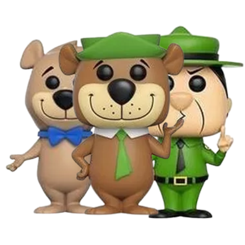 Yogi Bear Ranger Smith Boo Boo Funko Pop! #187 #189 #188 LE 5000 Pieces stock photo out-of-box from Yogi Bear
