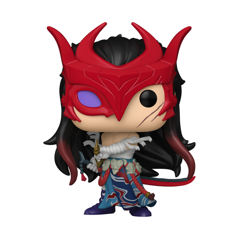 Yone League of Legends Funko Pop Figure Holding Sword