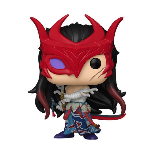 Yone League of Legends Funko Pop Figure Holding Sword