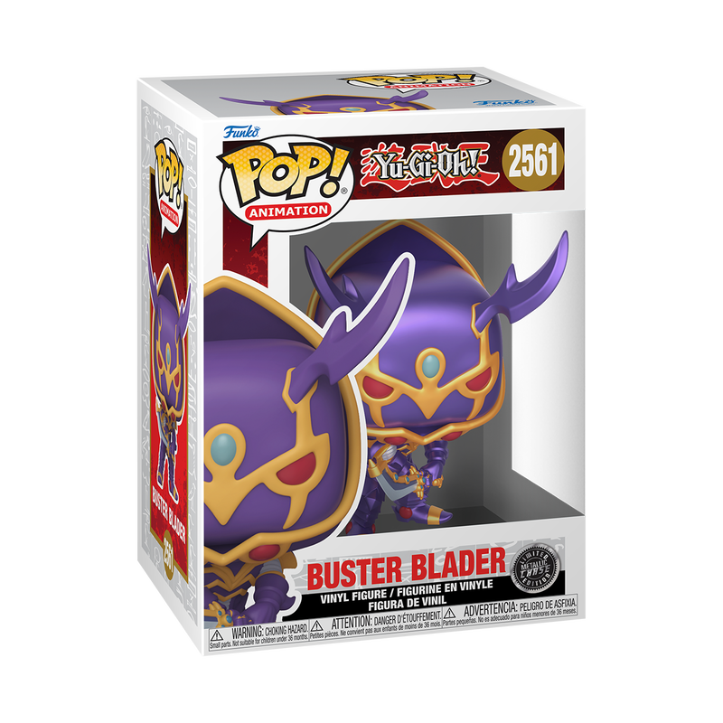 Funko Pop! Yu-Gi-Oh! Buster Blade #2561 Metallic Chase