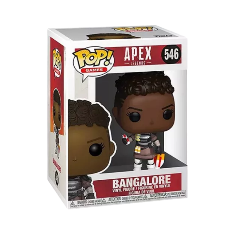Bangalore Funko Pop! #546 stock photo in-box from Apex Legends